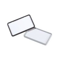   Névkitűző 40x75mm, mágnessel, 10 db/csomag, Durable Card fekete