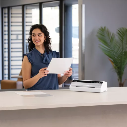 Laminálógép, A4 80-125 mikron, FELLOWES  Saturn 3i 