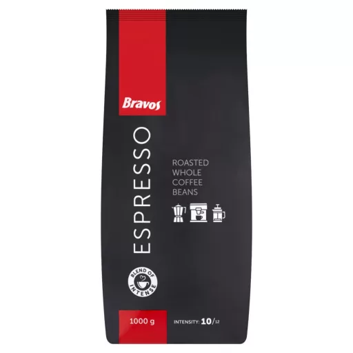 Kávé őrölt Classic Espresso 1000 g Bravos