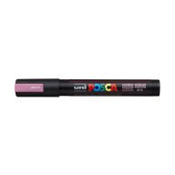 Dekormarker 1,8-2,5mm, Uni Posca PC-5M metál rózsaszín