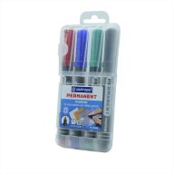   Permanent marker CENTROPEN 8566 kerek végű, 2,5mm, 4db-os készlet