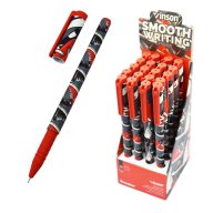   Golyóstoll kupakos, 0,7mm Vinson Sneaker A188 vegyes test displ 20 db/display