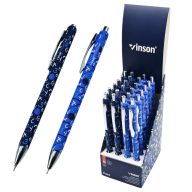   Golyóstoll nyomógombos 0,7mm Vinson Point K36 vegyes test displ 24 db/display DISPLAY!!!!