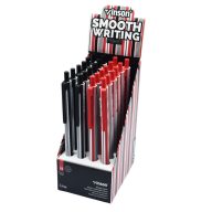   Golyóstoll nyomógombos 0,7mm Vinson Line F4 vegyes test displ 24 db/display