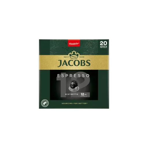 Kávékapszula, Nespresso kompatibilis Jacobs Espresso 12 Ristretto 10db/doboz