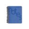 Spirálfüzet A/4 140 lap PP borító kék Donau kockás