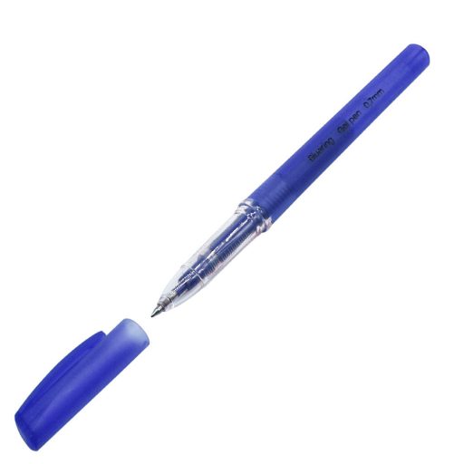 Zseléstoll kupakos gumis fogó, Bluering® Nova írásszín kék