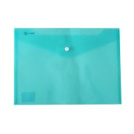   IRATTARTÓ TASAK PATENTOS A4 PP TRANSZPARENS ZÖLD 12DB/CSOMAG BLUERING
