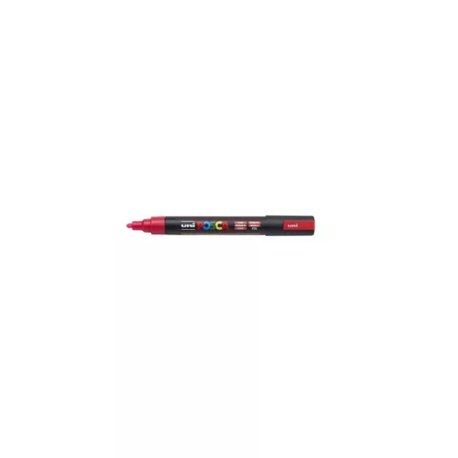 Dekormarker 1,8-2,5mm, Uni Posca PC-5M fluor piros