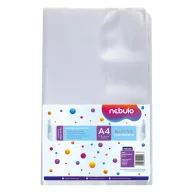 Füzetborító A4, bújtatós, PVC, 15 db/csomag,  Nebulo