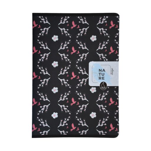 Füzet iskolai A5, 48ap, vonalas 21-48 4-8 osztályos Design 3D Nature