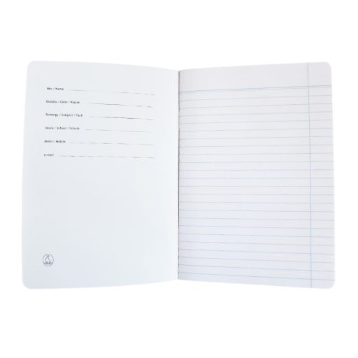 Füzet iskolai A5, 48ap, vonalas 21-48 4-8 osztályos Design 3D Nature