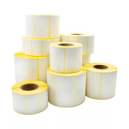 Etikett thermo 40x70mm, tekercses 1000 db/tekercs