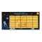 Órarend egylapos fiús, Ars Una GRAVITY 25db/csomag
