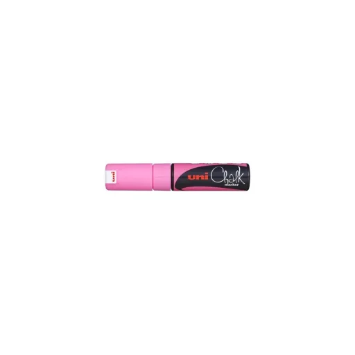 Krétamarker folyékony 8mm, Uni-Posca PWE-8K fluor rózsaszín