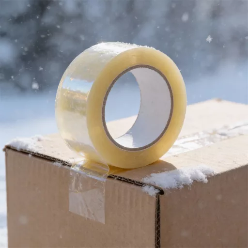 Ragasztószalag 48mmx60m hűtőházi átlátszó Hotmelt Bluering