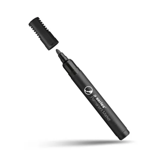 Alkoholos marker 3mm, kerek végű A-series fekete
