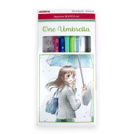 Írószer készlet, Zebra Manga Set, One Umbrella, 5 darabos