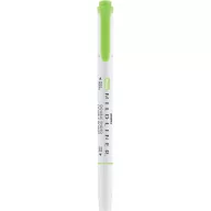   Szövegkiemelő 1,0/3,5 mm, kétvégű Zebra Mildliner Cool & Refined zöld
