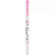   Szövegkiemelő 1,0/3,5 mm, kétvégű, Zebra Mildliner Fluorescent, rózsaszín