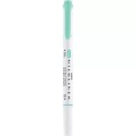   Szövegkiemelő 1,0/3,5 mm, kétvégű, Zebra Mildliner Fluorescent, türkiz