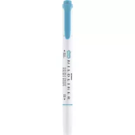  Szövegkiemelő 1,0/3,5 mm, kétvégű, Zebra Mildliner Warm, füstkék