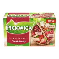   Gyümölcstea 20x2 g PickwickVariációk PIROS meggy, vörösáfonya és málna