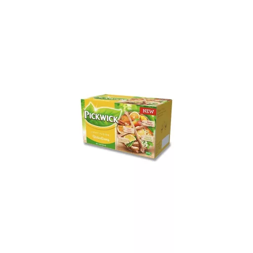 Gyümölcs tea 20x2 g Pickwick Fruit fusion SÁRGA citrom, narancs, bodzavirággal