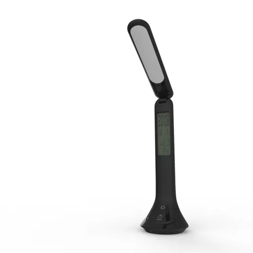 Asztali lámpa LED, AVIDE Naptár, 5W, 4000K, fekete