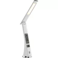   Asztali lámpa LED, AVIDE Üzleti bőrhatású Claude naptár, 5W, 5000K, fehér