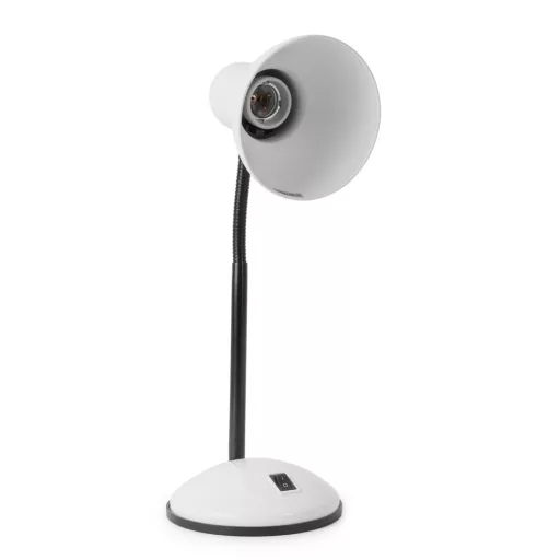Asztali lámpa, AVIDE Basic Simple, 40W, fehér