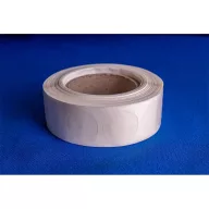   Etikett címke, PP 20mm, körcímke tekercses 1000 db/tekercs átlátszó