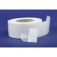   Etikett címke, PP 40mm, körcímke tekercses 1000 db/tekercs átlátszó
