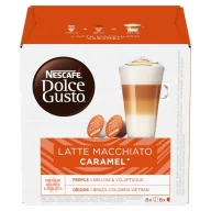   Kávékapszula, Nescafé Dolce Gusto Espresso Latte Macchiato, karamellás 8x2db kapszula