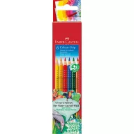   Színes ceruza készlet háromszögletű GRIP Faber-Castell 6klf. szín