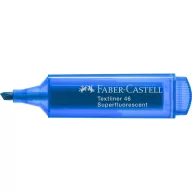   Szövegkiemelő 1-5mm vágott hegyű Faber-Castell 46 fluoreszkáló kék 