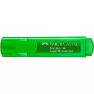   Szövegkiemelő 1-5mm vágott hegyű Faber-Castell 46 fluoreszkáló zöld 