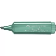   Szövegkiemelő 1-5mm vágott hegyű Faber-Castell 46 metál zöld 