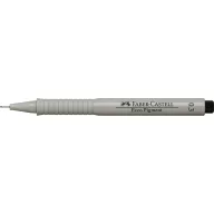 Rostirón, tűfilc 0,3mm ECCO PIGMENT Faber-Castell fekete