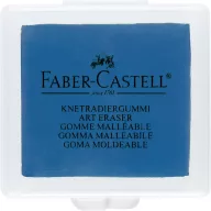   Gyurmaradír műanyag dobozban vegyes színben Faber-Castell türkiz,kék,szeder