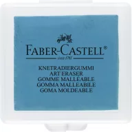   Gyurmaradír műanyag dobozban vegyes színben Faber-Castell sárga,piros,kék