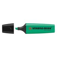   SZÖVEGKIEMELŐ 70/33 ZÖLD VÁGOTT 2-5MM HEGYŰ STABILO BOSS