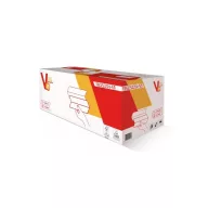   Kéztörlő 2 rétegű V hajtogatott 220 lap/csomag 25 x 23 cm 10 csomag/karton Alpha_092523V-EF fehér