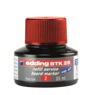 Tinta utántöltő táblamarkerhez BTK25 piros 25ml EDDING