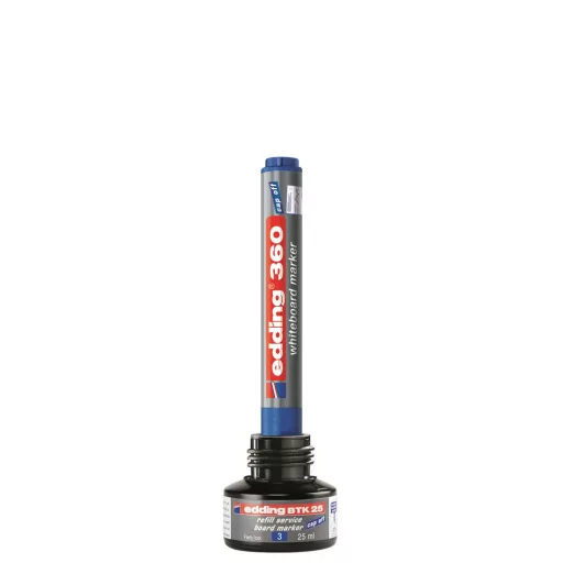 Tinta utántöltő táblamarkerhez BTK25 piros 25ml EDDING