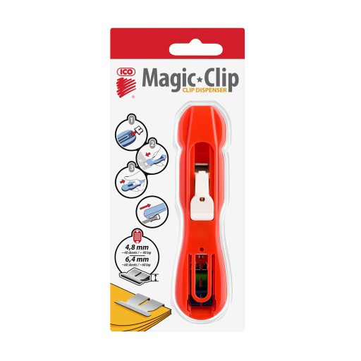 Magic clipper fűzőgép + kapocs ICO 