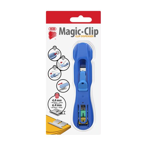 Magic clipper fűzőgép + kapocs ICO 