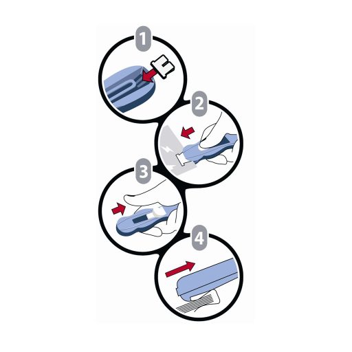 Magic clipper fűzőgép + kapocs ICO 