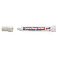 Permanent jelölő marker 10mm kúpos EDDING 950 fehér 