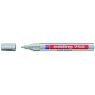 LAKKMARKER 750 KEREK HEGY 2-4MM EZÜST EDDING